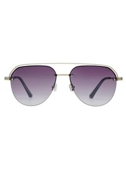 Scott Sunglasses - Men Metal Purple Aviator Full Rim Sunglass (Scott 3198 Viktor C3 S )-59