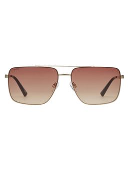 Scott Sunglasses - Men Metal Brown Rectangle Full Rim Sunglass (Scott 3206 Skyler C1 S )-60