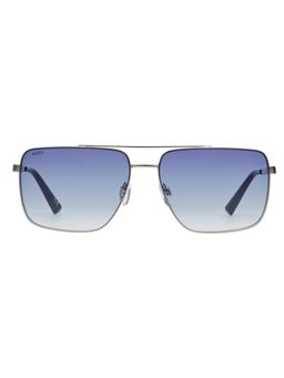 Scott Sunglasses - Men Metal Blue Rectangle Full Rim Sunglass (Scott 3206 Skyler C4 S )-60