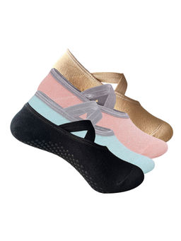 Mint & Oak - Pilates Socks (Pack of 4)