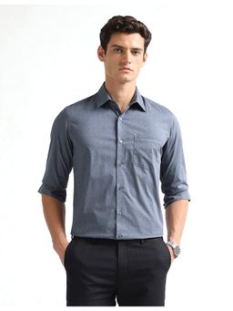 Arrow Newyork - Men's Manhattan Slim Fit Floral Printed Shirt