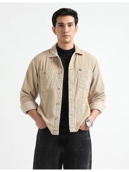 Arrow Sports - Men's Outdoor Solid Regular Fit Shirt