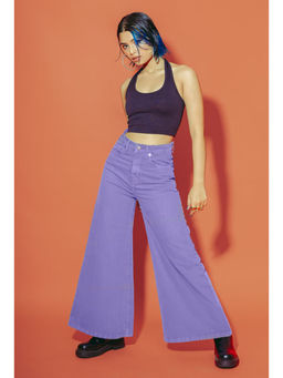 FREAKINS - Lilac Flare Jeans