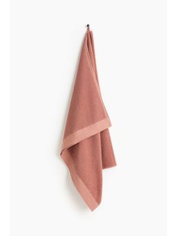 H&M - Orange Cotton Terry Bath Sheet