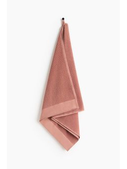 H&M - Orange Cotton Terry Bath Towel
