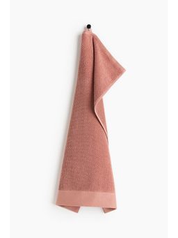 H&M - Orange Cotton Terry Hand Towel