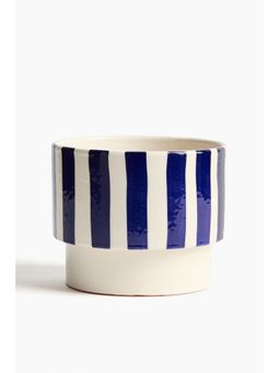 H&M - White Terracotta Plant Pot