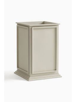 H&M - Beige High Metal Plant Pot