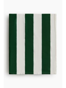 H&M - Green Printed Cotton Tablecloth