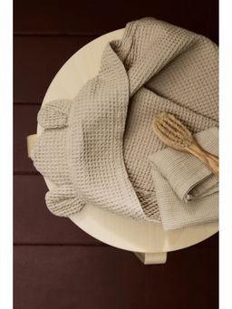 H&M - Beige Hooded Bath Towel