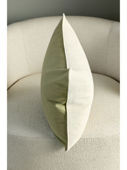 H&M - Green Canvas Cushion Cover