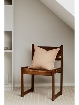 H&M - Beige Canvas Cushion Cover