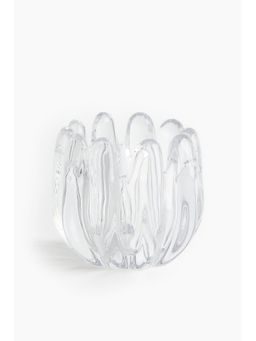 H&M - Transparent Glass Tealight Holder