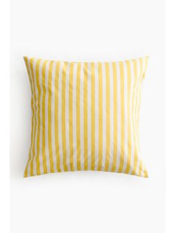 H&M - Yellow Outdoor Canvas Cushion Cover