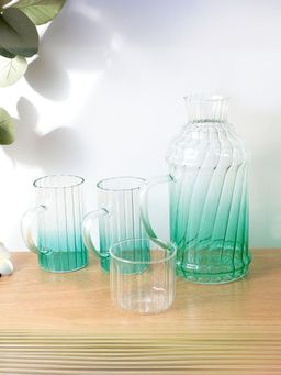 UMAI - Borosilicate Jug Set Lp073-Grn