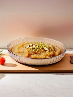 UMAI - Borosilicate (Round) Jda038-Amb Amber Single Packing Baking Dish