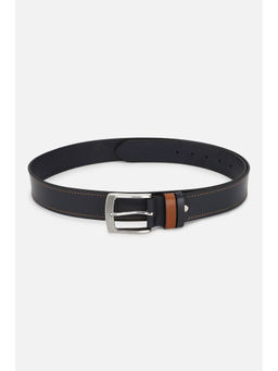 Allen Solly - Men Navy Blue Solid Casual Belt