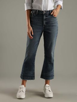 Tommy Hilfiger - Blue Flared Fit High Rise Jeans