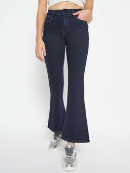 Duke - Women Blue Boot Cut Stretchable Jeans