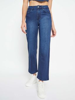 Duke - Women Blue Straight Fit Stretchable Jeans