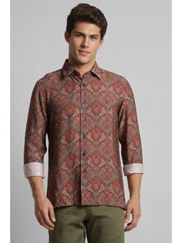 Simon Carter - Red Casual Shirt for Men