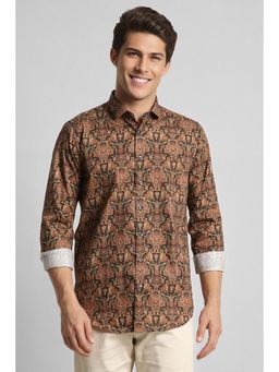 Simon Carter - Brown Casual Shirt for Men