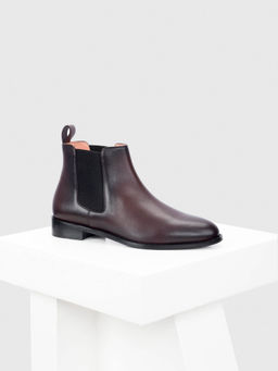 Oroh - Alba Maroon Chelsea Boots