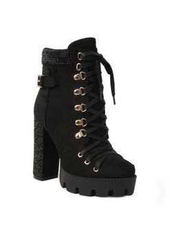 London Rag - Embellished Black Boots