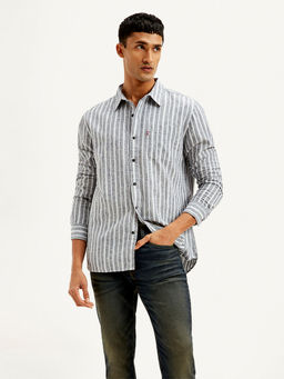 Levi's - Mens Striped Slim Fit Shirt