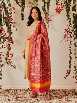 Silk Land - Silk Printed Dupatta