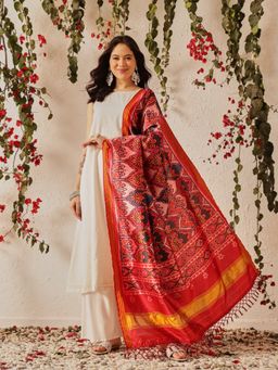 Silk Land - Silk Printed Dupatta