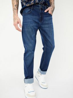 max - Men Blue Slim Fit Washed Jeans