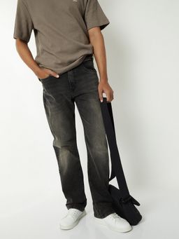max - Men Grey Washed Regular Fit Jeans