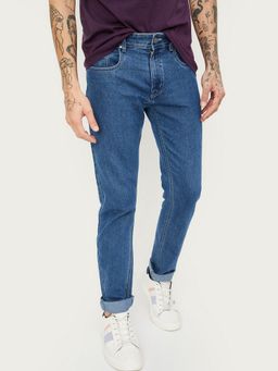 max - Men Blue Skinny Fit Washed Jeans
