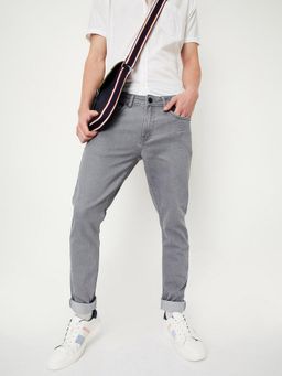 max - Men Grey Skinny Fit Jeans