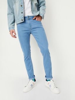 max - Men Blue Straight Fit Jeans