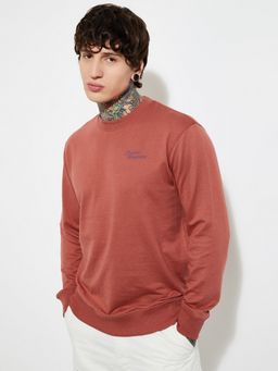 max - URB_N Men Red Knit Sweatshirt