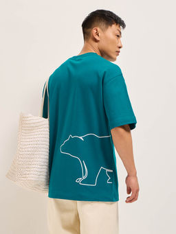 The Bear House - Shark Tank Limited Edition Teal Crew Tee