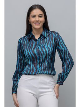 PURYS - Printed Satin Shirt
