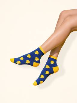 Mint & Oak - Lemon Zest Socks for Women