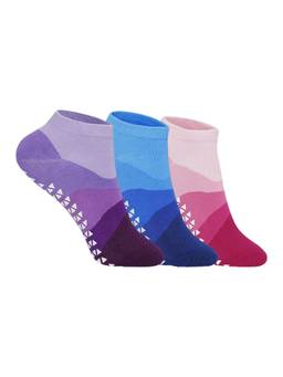 Mint & Oak - Wave Pilates Socks for Women (Pack of 3)