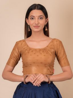 BINDIGASM'S ADVI - Leela Gathered Choli Stretchable Slip On Blouse