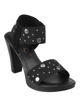 Catwalk - Embellished Black Sandals