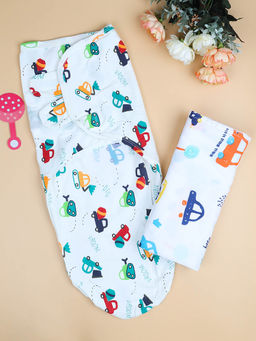 Moms Home - Muslin & Velcro Swaddle