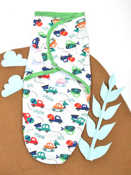 Moms Home - Baby Cotton Swaddle Adjustable Wrapper