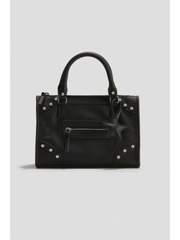 H&M - Girls Black Charm-Detail Handbag