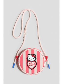 H&M - Girls Pink Print-Motif Crossbody Bag