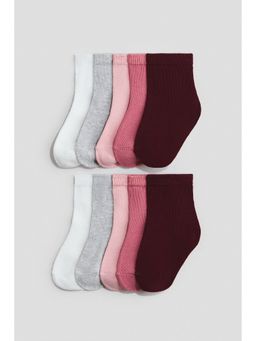 H&M - Unisex Grey 10-Pack Socks