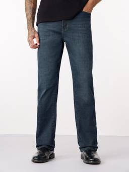 The Souled Store - Denim Blue Horizon Men Straight Fit Jeans