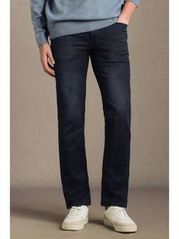 Louis Philippe - Men Navy Light Slim Fit Jeans